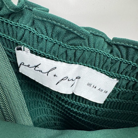 Petal & Pup Laurel Emerald Dress Size 14 B1008 - Picture 3 of 5